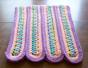 Crochet Mile a Minute Afghan