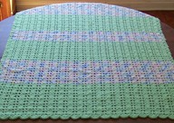 Stacked Shells Afghan