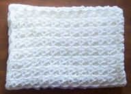 V-Stitch & Large Shells Afghan