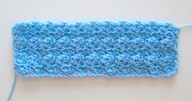 Small shell stitch for crochet